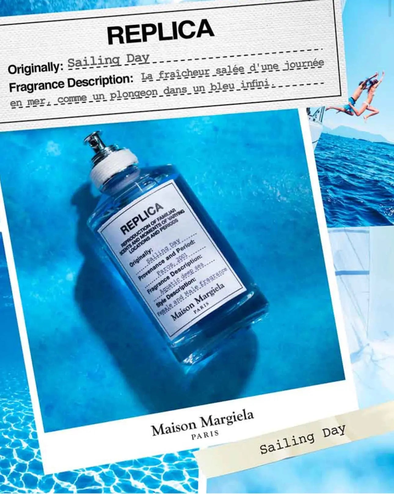 MAISON MARGIELA – REPLICA– SAILING DAY 100 ML PARFUM Replica